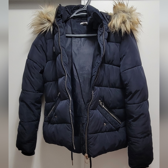 Topshop Insulated Bomber Jacket - Picture 2 of 10